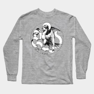 15th Century St John the Evangelist Emblem Winged Eagle Long Sleeve T-Shirt